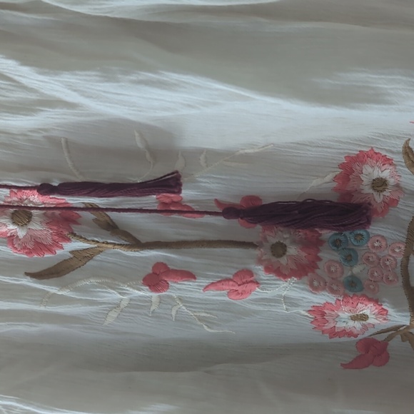 Free People Tiger Lily Embroidered Blouse - Picture 8 of 8